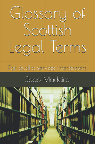 Glossary scottish legal - glossary,