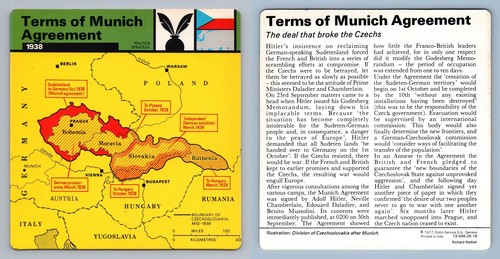 Terms munich agr - of, 1938