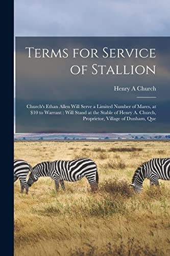 Terms for service stallion - terms,